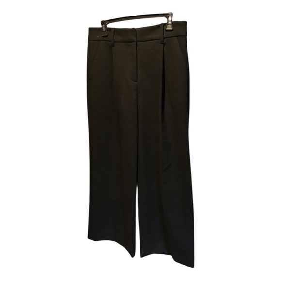 Oak + Fort Women's Wide Leg Trouser in Black Size 6 - Picture 1 of 6
